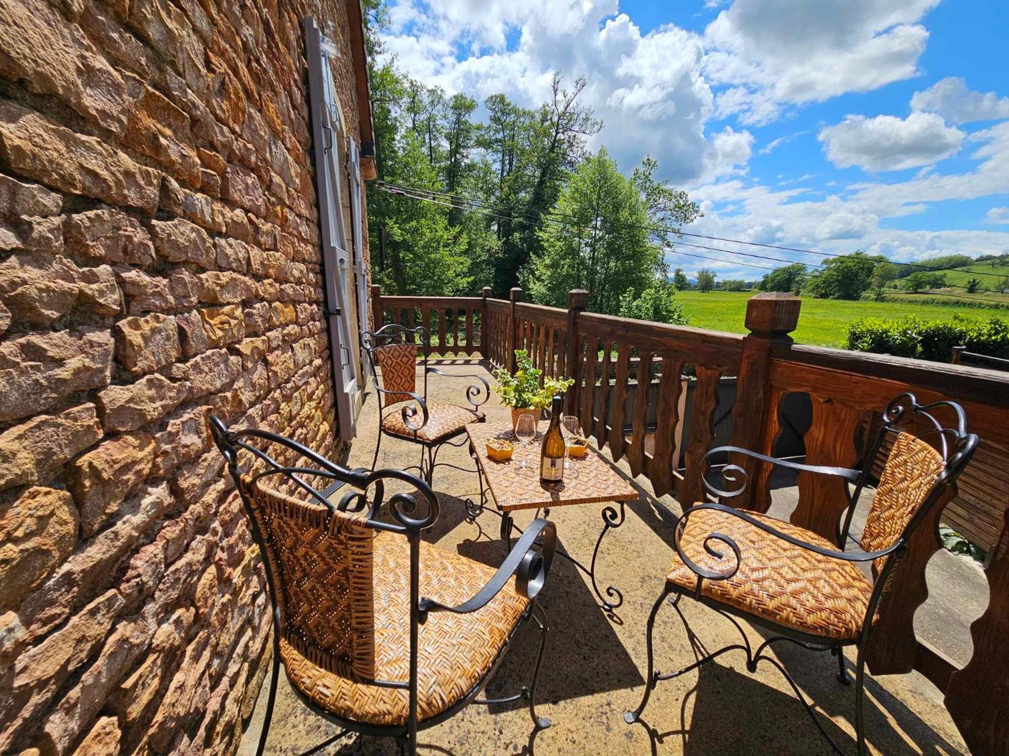 Le Moulin De Chazelle Bed and Breakfast Cormatin Buitenkant foto