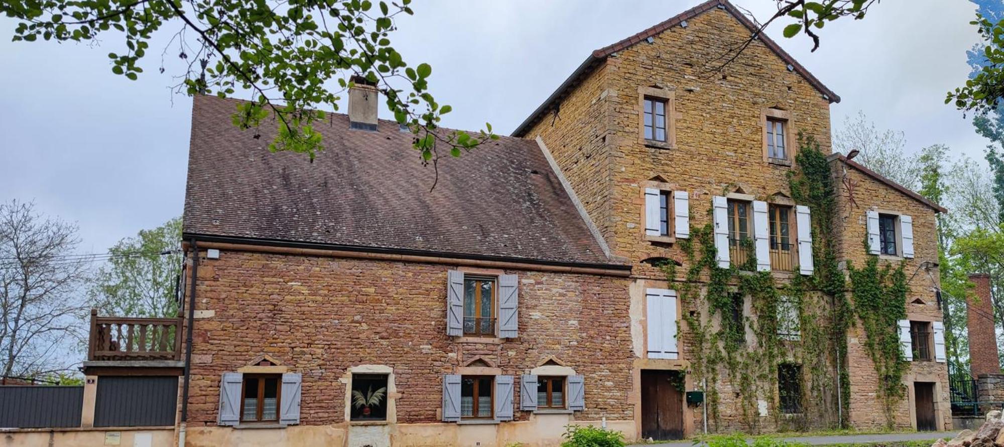 Le Moulin De Chazelle Bed and Breakfast Cormatin Buitenkant foto